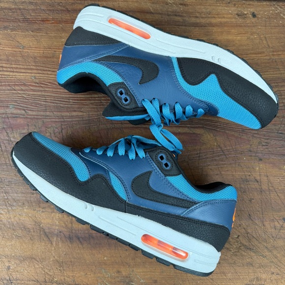 NIB Nike Air Max 1 Essential Stratus Blue Sneakers Size 10 - Picture 9 of 12